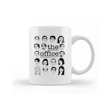 Humuts The Office Faces Kupa Bardak