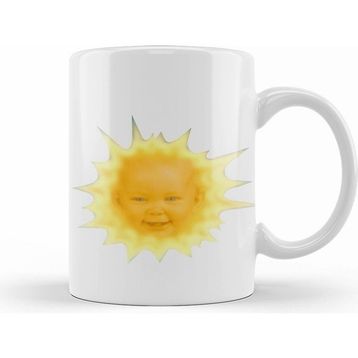 Humuts The Teletubbies Sun Kupa Bardak