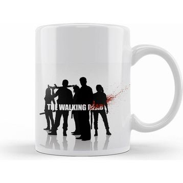 Humuts The Walking Dead Siyah Beyaz Kupa