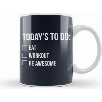 Humuts Things To Do Eat Workout Be Awesome Kupa Bardak