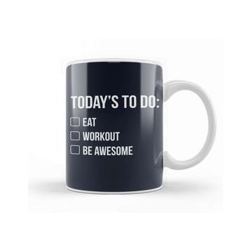 Humuts Things To Do Eat Workout Be Awesome Kupa Bardak