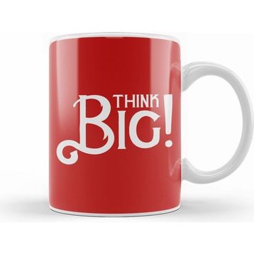 Humuts Think Big Slogan Kupa Bardak
