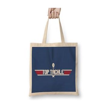 Humuts Top Gun Top Tackle Rugby Ball Logo Bez Uzun Saplı Açık Bej Rengi Çanta