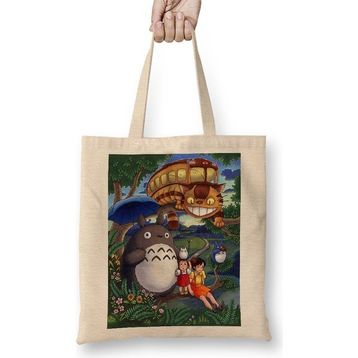 Humuts Totoro Hayao Miyazaki Bez Kadın Günlük Çanta