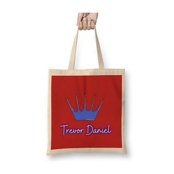 Humuts Trevor Daniel Logo Bez Çanta