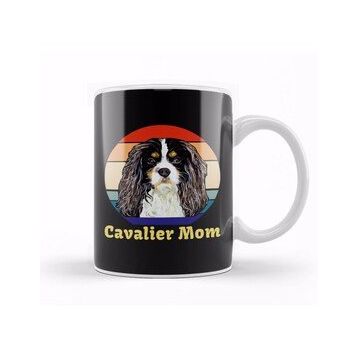Humuts Tri Colored Cavalier King Charles Spaniel Mom Kupa Bardak