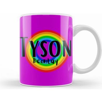 Humuts Tyson Fury Retro Rainbow Style Kupa