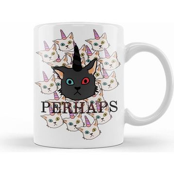 Humuts Unicorn Cat Kedi Kupa