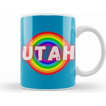 Humuts Utah Vintage Rainbow Style Kupa