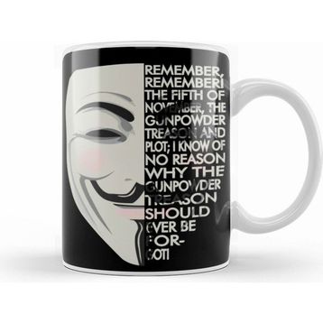 Humuts V For Vendetta Typography Kupa