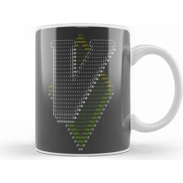 Humuts Vim Ascii Art Tasse Kupa