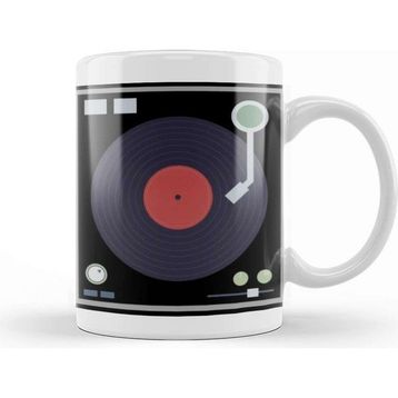Humuts Vintage Record Player Vinyl Record Turntable Kupa