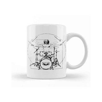 Humuts Vitruvian Man Drum Kit Black Lines Kupa