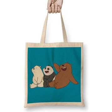 Humuts We Bare Bears 04 Bez Kadın Günlük Çanta