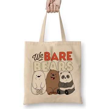 Humuts We Bare Bears 09 Bez Kadın Günlük Çanta