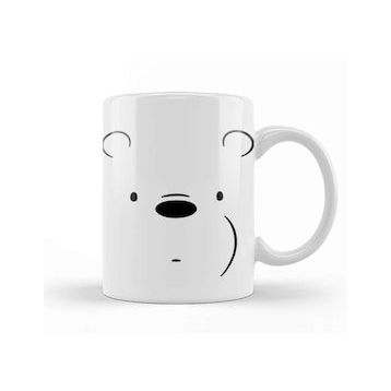 Humuts We Bare Bears Ice Bear Face Kupa