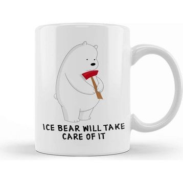 Humuts We Bare Bears Ice Bear Kupa