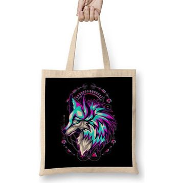 Humuts Wolf Lover Bez Kadın Günlük Çanta