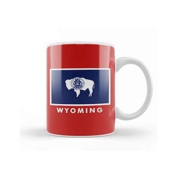 Humuts Wyoming State Flag Kupa
