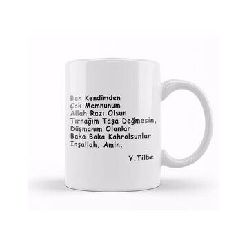 Humuts Yıldız Tilbe Motto Söz Kupa Bardak
