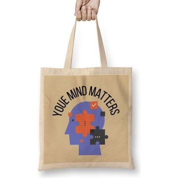 Humuts Your Mınd Matters Bez Kadın Günlük Çanta