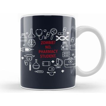 Humuts Zombie Pharmacy Student Pharmacy Student Gift Kupa Bardak