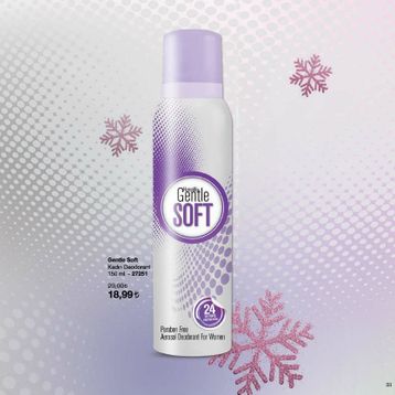 Huncalife Gentle Soft 150 ml Bayan Deodorant