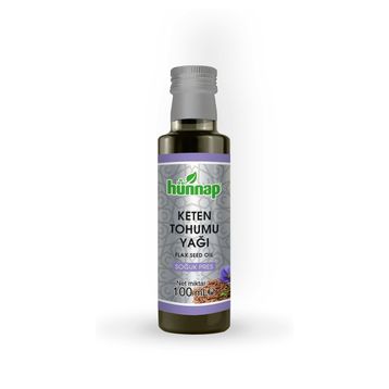 Hünnap 100 ml Keten Tohumu Yağı