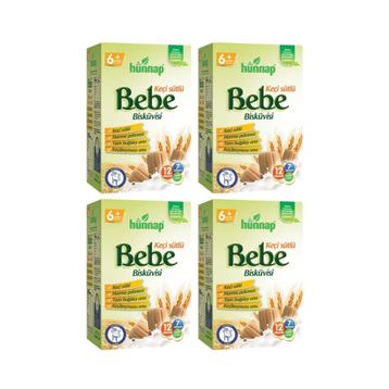 Hünnap 4'lü Keçi Sütü Bebe Bisküvi