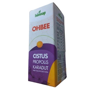 Hünnap Ohbee Cistus Propolis Karadut 30 ml Sprey