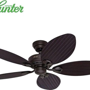 Hunter Fan Bayview Çağdaş Bronz 137 cm Dış Mekan Tavan Vantilatörü