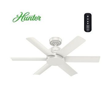 Hunter Fan Kennicott Taze Beyaz 112 cm Uzaktan Kumandalı Nemli Mekan Tavan Vantilatörü