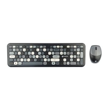 Hunter Gray XT Retro Kablosuz Klavye Mouse Seti