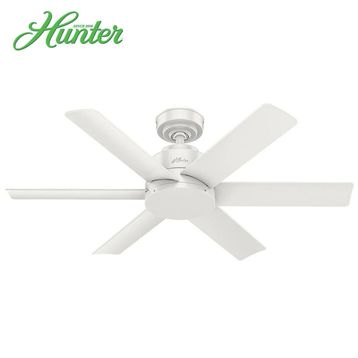 Hunter Kennicott Taze Beyaz 112 cm Nemli Mekan Tavan Vantilatörü