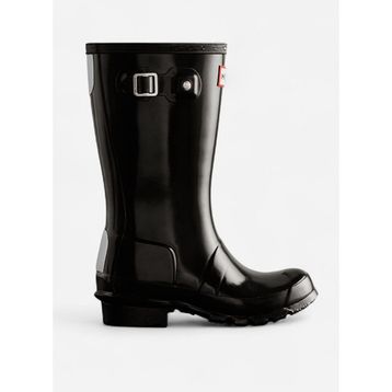 Hunter Wellington HFRJ0018252-BLK Kız Çocuk Siyah Bot