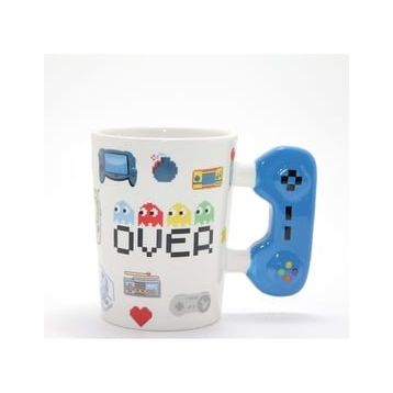Huramarketing ALK1101 Game Over Porselen Kupa Bardak