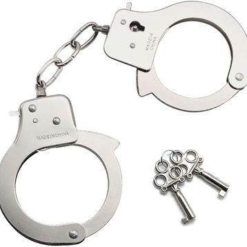 Huramarketing Anahtarlı Oyuncak Metal Polis Kelepçesi