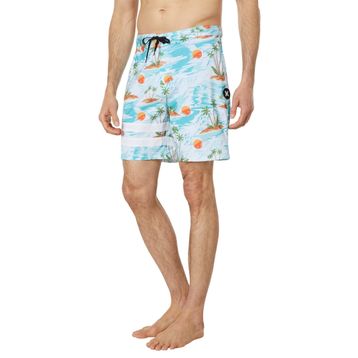 Hurley MBS0011030 Mavi Erkek Kaykay Şortu