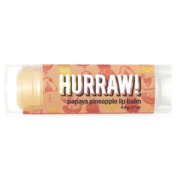 Hurraw Papaya Pineapple 4.8 Gr Lip Balm