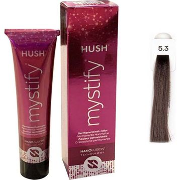 Hush Mystify 5.3 Açık Kahve Dore 60 ml Saç Boyası