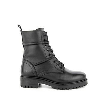 Hush Puppies 725009-001 Deri Siyah Kadın Bot