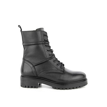 Hush Puppies 725009-001 Deri Siyah Kadın Bot