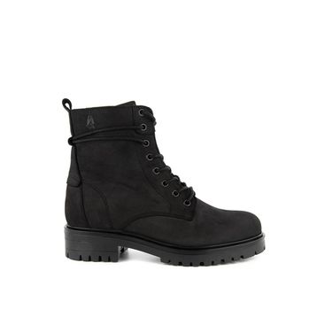Hush Puppies 725010-684 Nubuk Siyah Kadın Bot