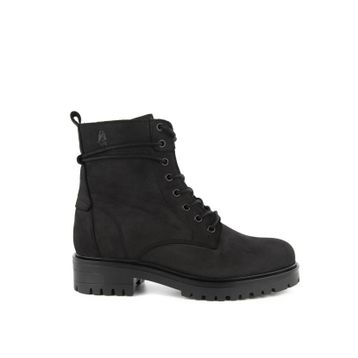 Hush Puppies 725010-684 Nubuk Siyah Kadın Bot