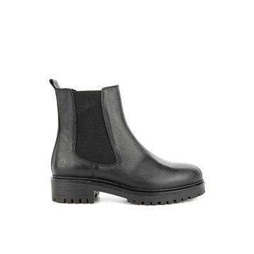 Hush Puppies 725028-001 Deri Siyah Kadın Bot