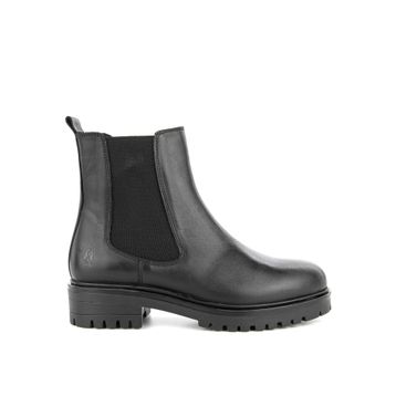Hush Puppies 725028-001 Deri Siyah Kadın Bot