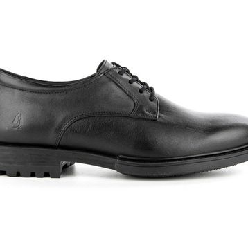 Hush Puppies Fudud Deri Siyah Erkek Klasik Ayakkabı