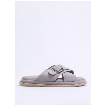 Hush Puppies M-3 Gri Kadın Terlik