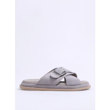 Hush Puppies M-3 Gri Kadın Terlik