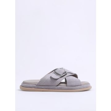 Hush Puppies M-3 Gri Kadın Terlik